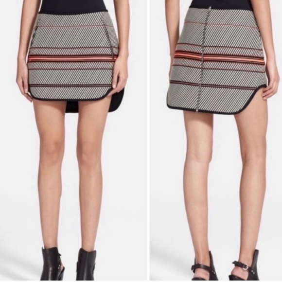 Rag & Bone, Alpine White Bess‎ Skirt, Size 10 - Picture 2 of 16